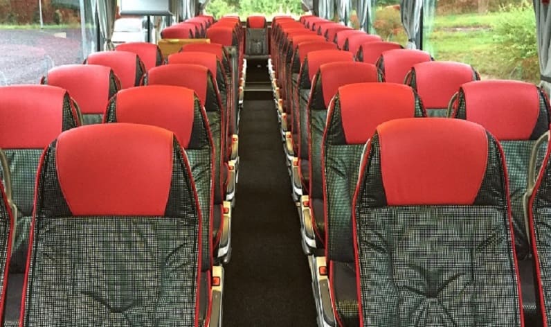 France: Coaches rent in Brittany in Brittany and Saint-Brieuc